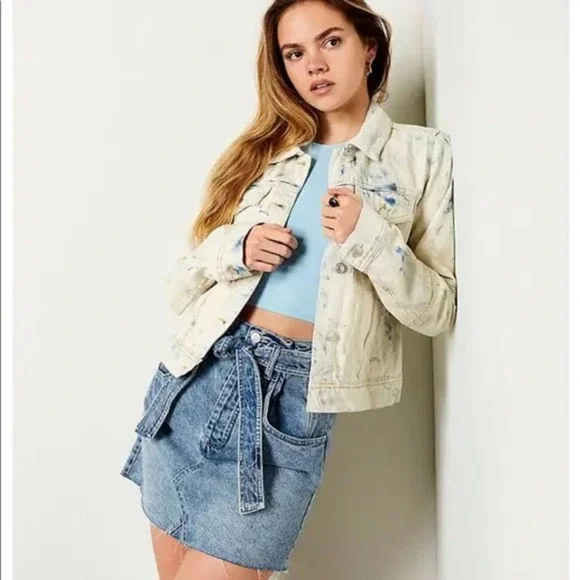 Free People Rumors Denim Jacket XS - Picture 2 of 7